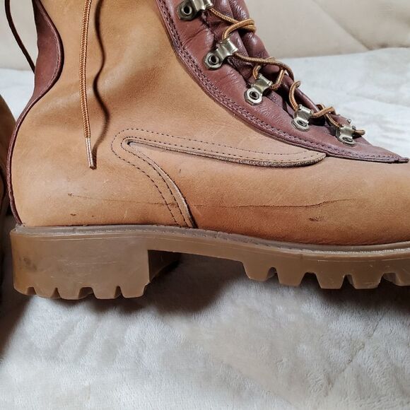 Mens Steel Toe Leather Work Boots. Leather Lined. Oil Resistant. Size 11 - Picture 11 of 15